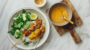 Thai chicken dishes