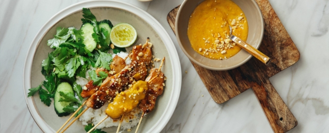 Thai chicken dishes